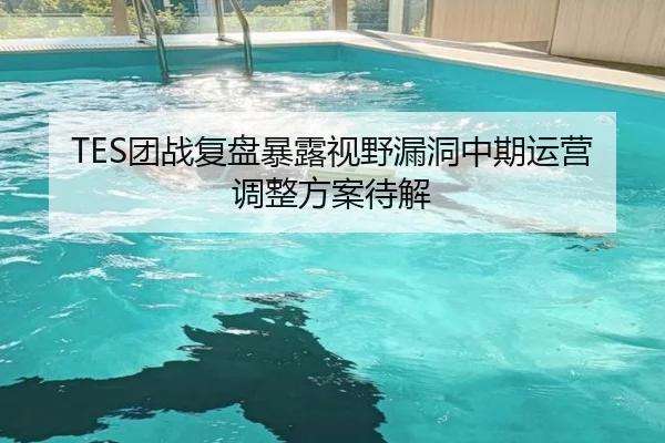 TES团战复盘暴露视野漏洞中期运营调整方案待解